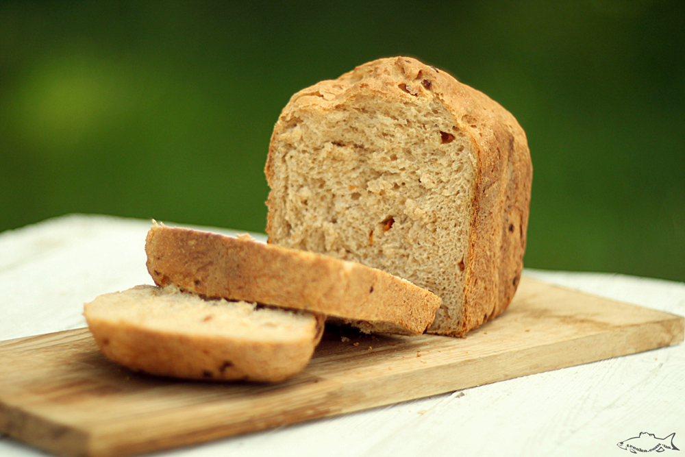 Простой рецепт цельнозернового хлеба в духовке